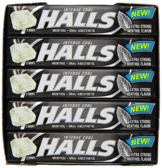 HALLS Relief sticks pocket-ready for on-the-go throat relief.
