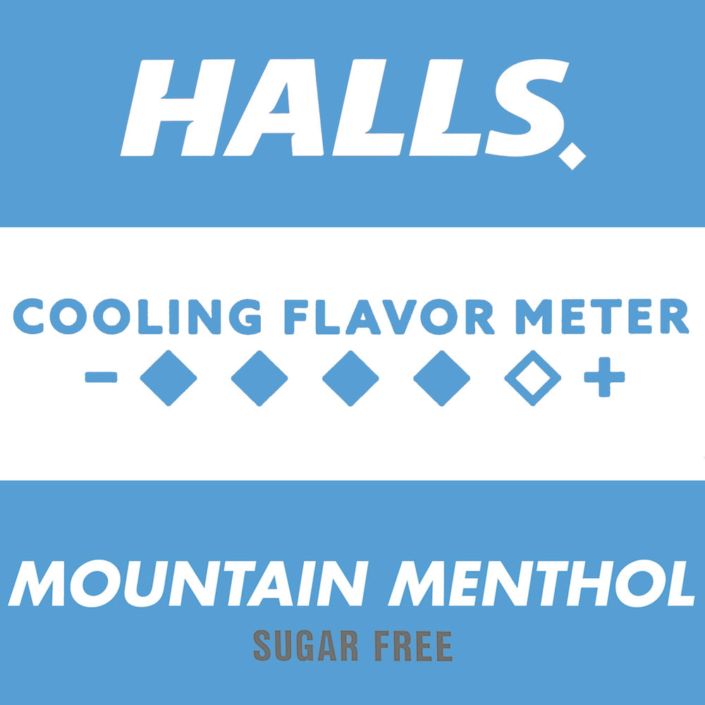 HALLS drops cool nasal passages for easier breathing.