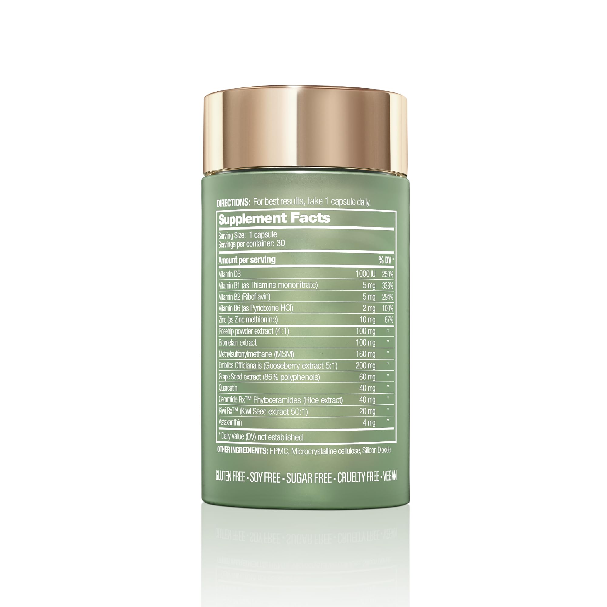 Halo Beauty Kiwi Seed Booster made in USA for quality control