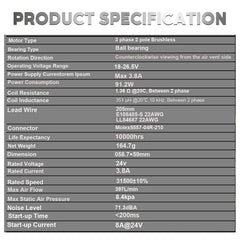 Hameisen CPAP motor packaging and inclusion preview for quick swap