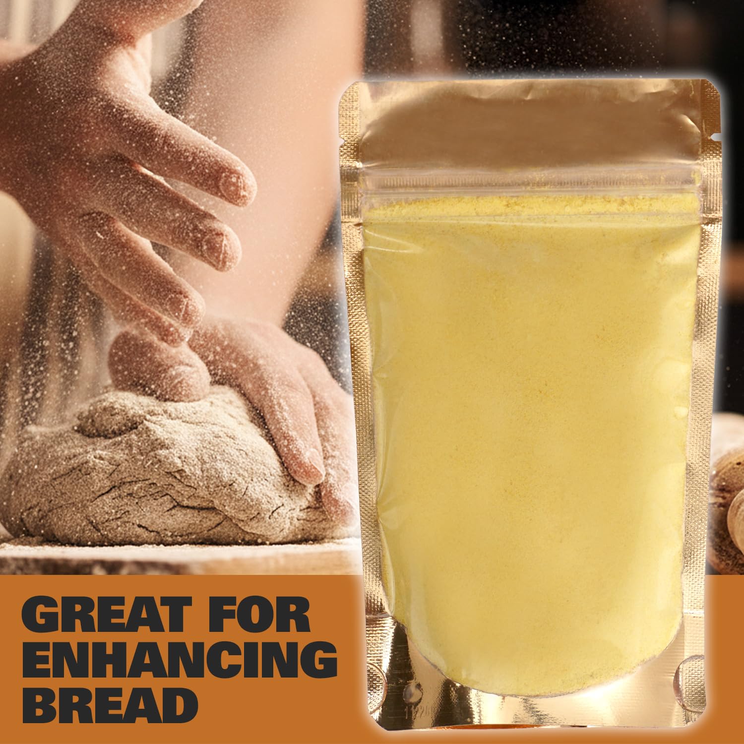 Hampton Distribution soy lecithin powder emulsifies sauces for creamy texture.
