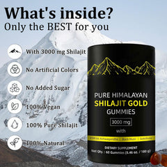 Hanachi Shilajit Gummies vegan formulation for plant-based wellness.