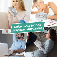 Auto timer on Hand Massager ensures safe sessions.