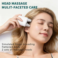 Handheld Massager scalp massage attachment promotes blood flow.