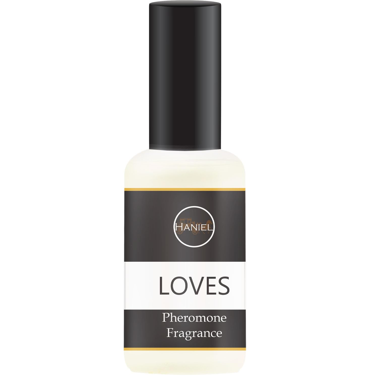 Haniel Pheromones Perfumes for Women bottle emphasizing spicy invitation for a confident first impression.