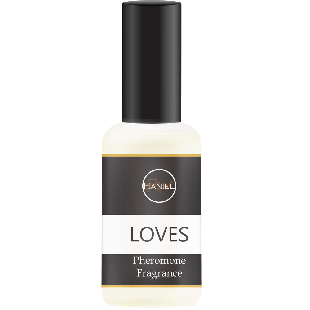 Haniel Pheromones Perfumes for Women bottle emphasizing spicy invitation for a confident first impression.
