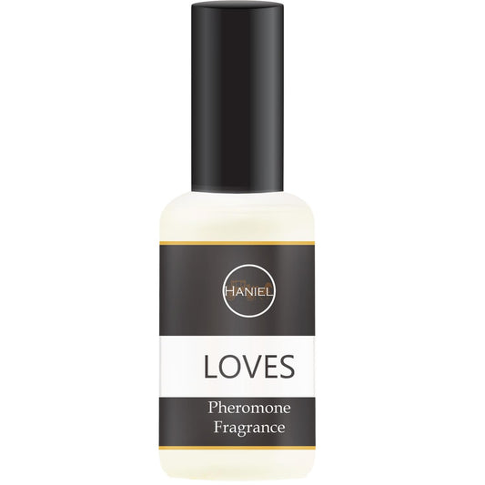 Haniel Pheromones Perfumes for Women bottle emphasizing spicy invitation for a confident first impression.