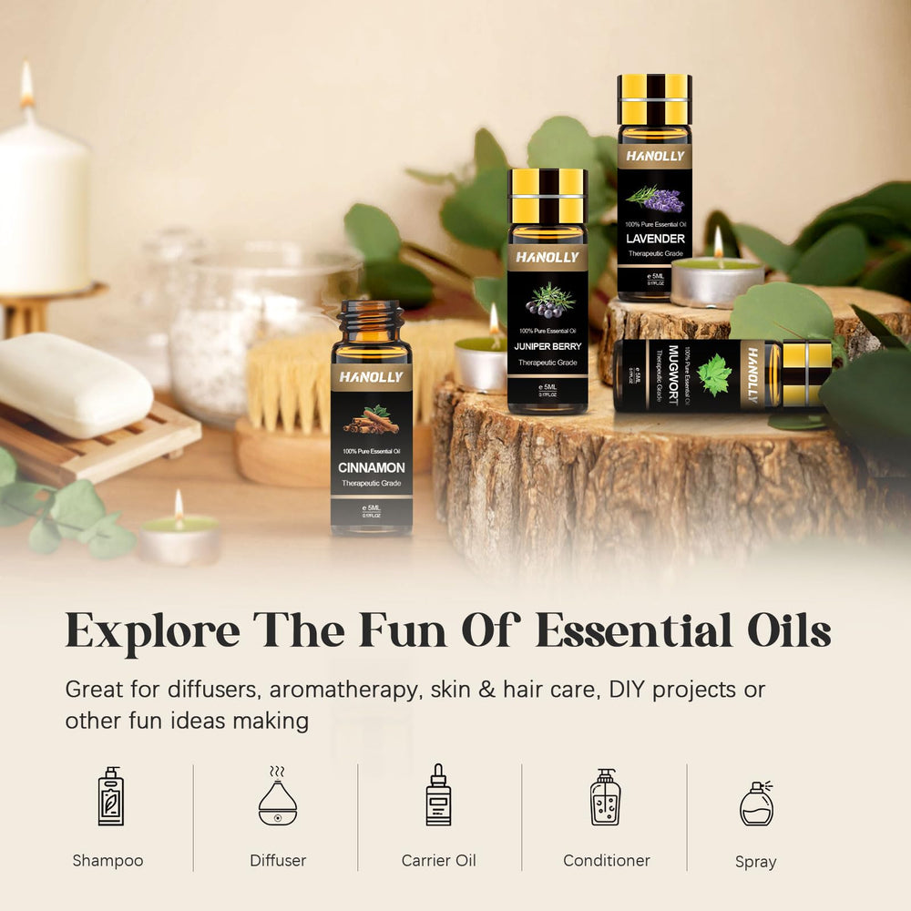 Hanolly gift box presentation highlights premium gift for aromatherapy lovers