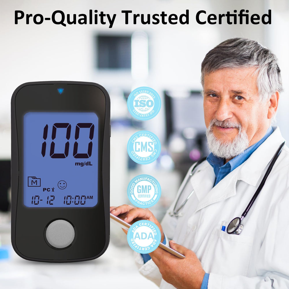 HanrayCare TD-4125 lancing device for less painful testing