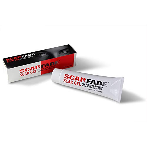 Hanson Skincare silicone scar ointment bottle front shows compact, travel-ready packaging for scar care.