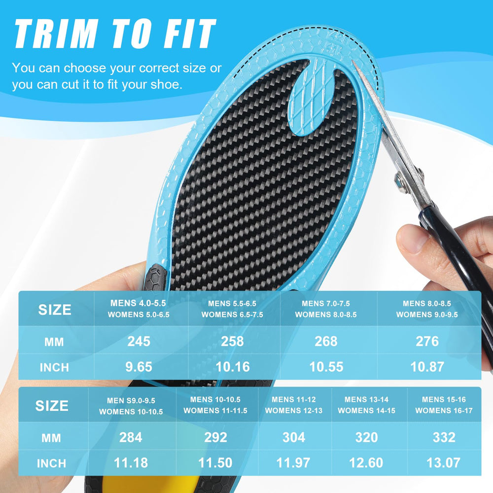 Hapanun multi-sport insole suitable for basketball, running, hiking and cycling.