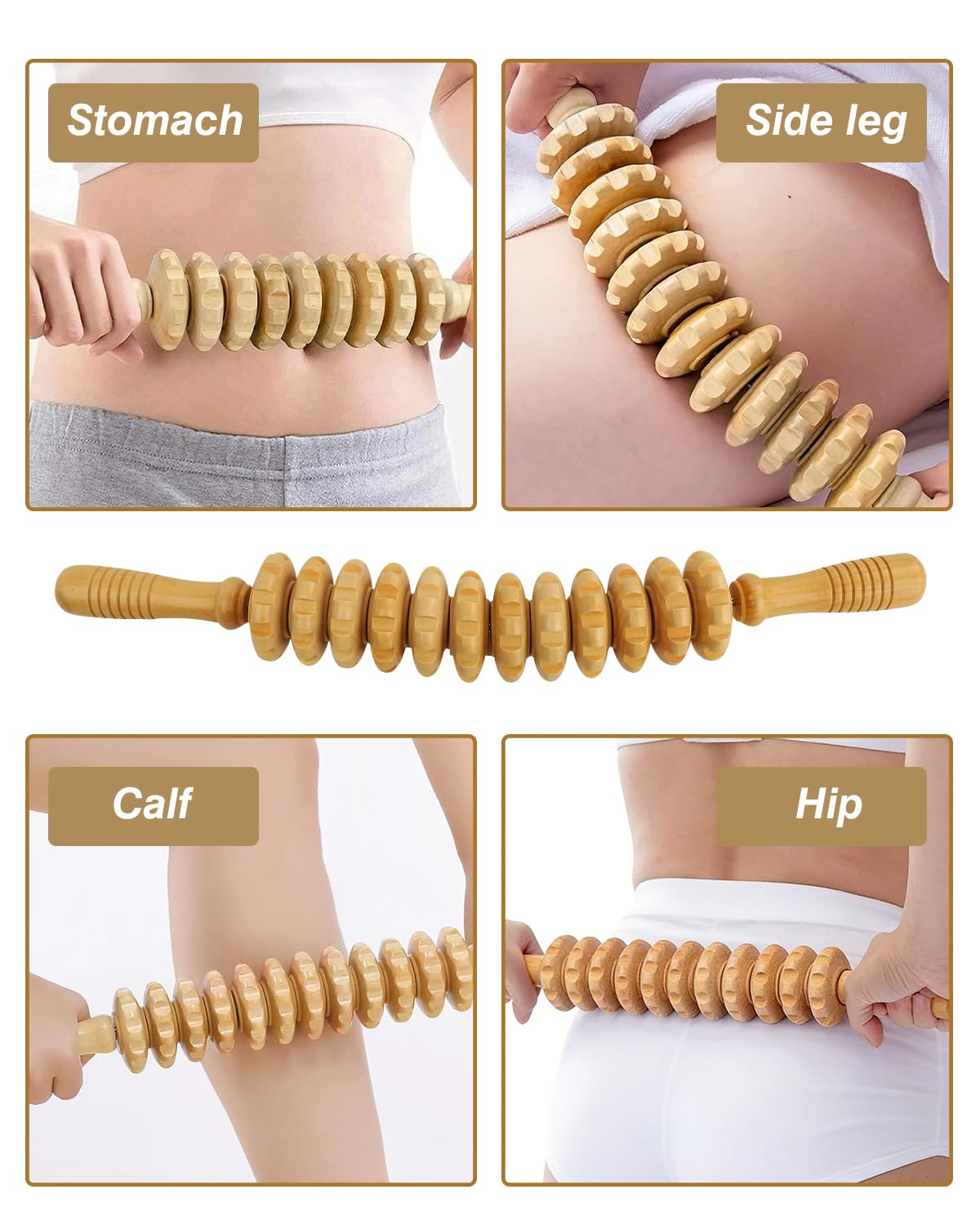 HAPPYER massage cup for lymphatic stimulation and gentle contouring support.