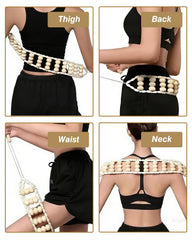 HAPPYER moon gua sha board for sculpting arms, waist, and hips.