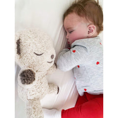SNOObear cry-activated feature responds to fussing for quicker soothing.
