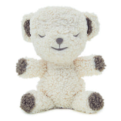 SNOObear plush-cream shows soft cuddly texture for soothing naps.