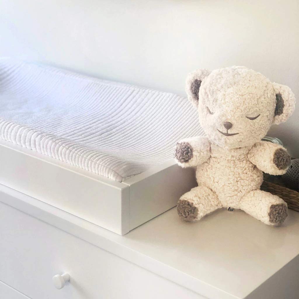 SNOObear travel-strap attached to stroller showcases travel friendly design.