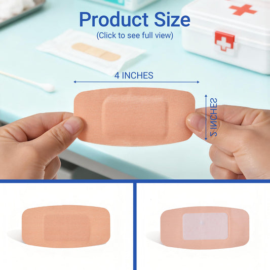 HAPPY CHEERS adhesive fabric bandage strong hold with flexible fit for daily activity
