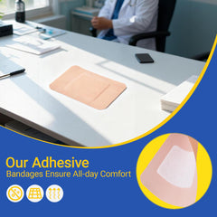 HAPPY CHEERS breathable cloth backing keeps skin comfortable during wear