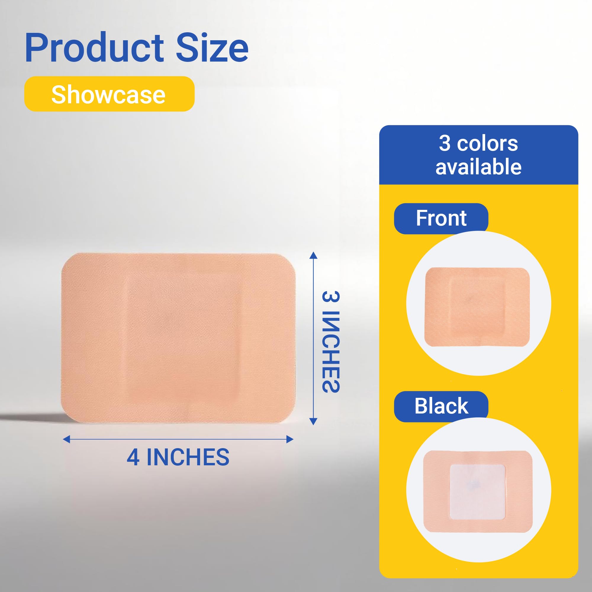 HAPPY CHEERS fabric bandage with strong adhesive resists movement