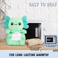 Happy Fuel Axolotl 2 lb weighted wrap delivers cozy comfort.