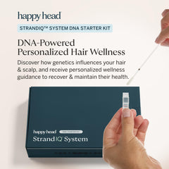Happy Head StrandIQ swab collection at home for simple hair insights