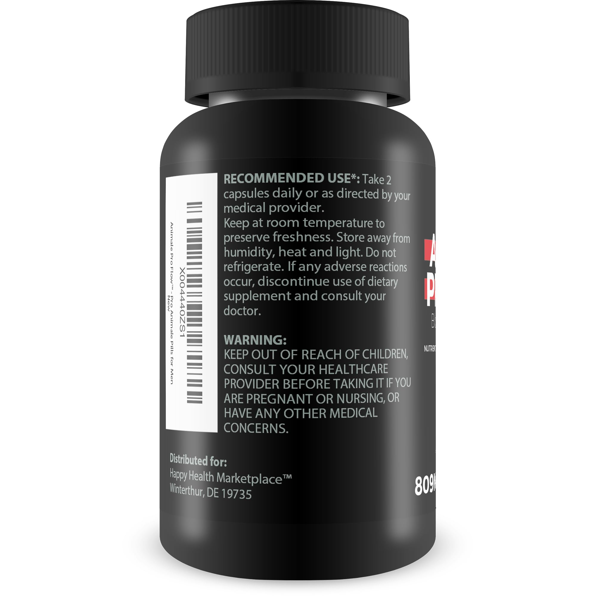 Animale Pro Flow pour action showing easy dosing for ongoing nutrient delivery.