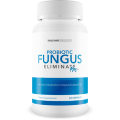Happy Health Marketplace Probiotic Fungus Eliminate Pro bottle for daily nail health support.