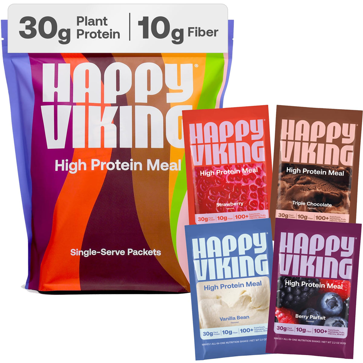 Happy Viking bottle pouring, smooth shake texture supports steady energy during workouts