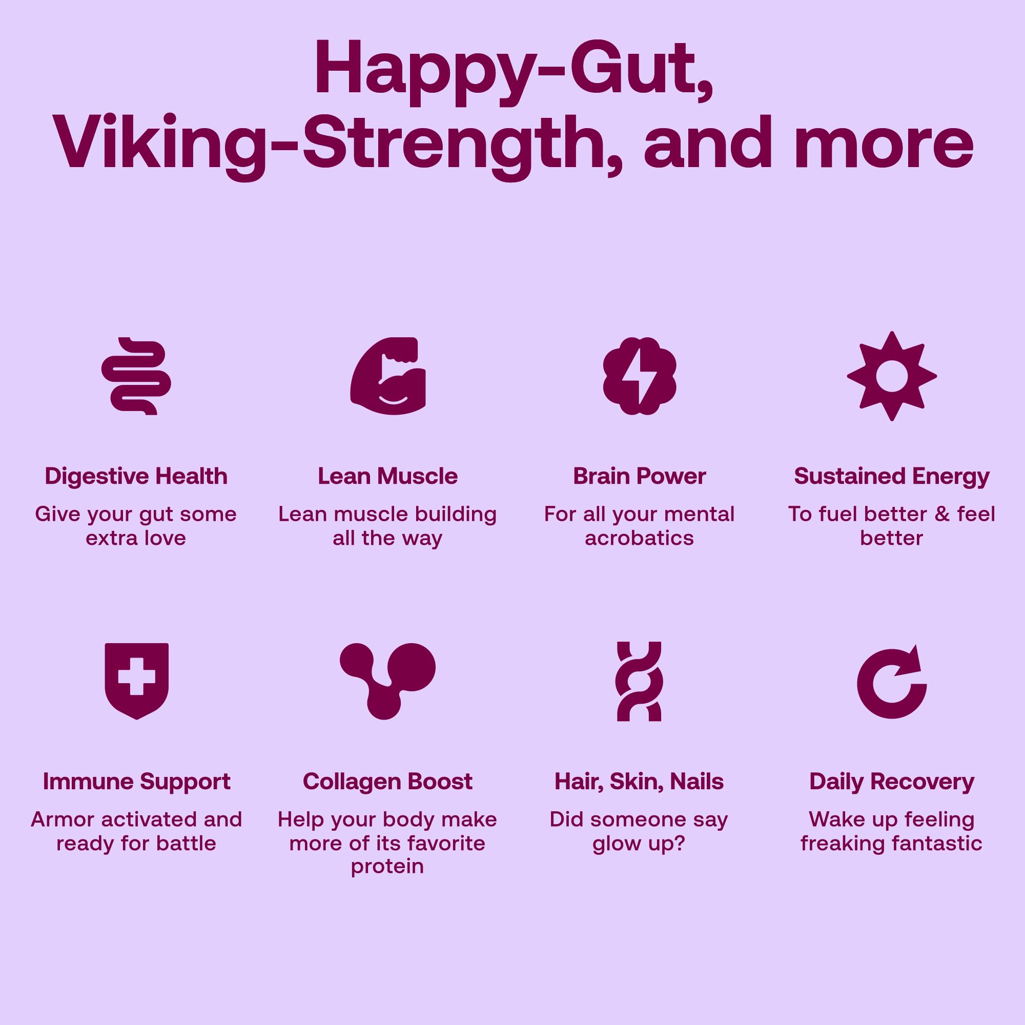Happy Viking 12-meals variety pack on display for easy plant-based meals