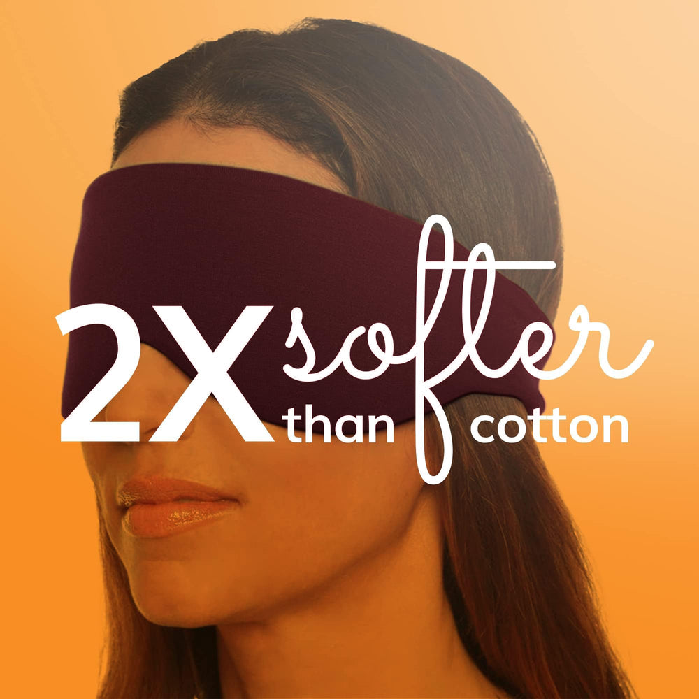 Happyluxe Escape Sleep Mask provides light-blocking performance for better rest.