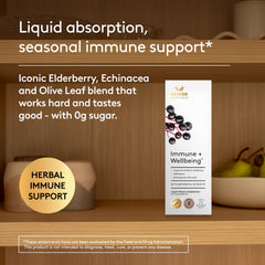 Harker Herbals liquid format with dosing spoon for easy daily use.