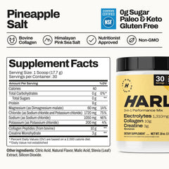 Harlo creatine scoop ready to mix for workout power