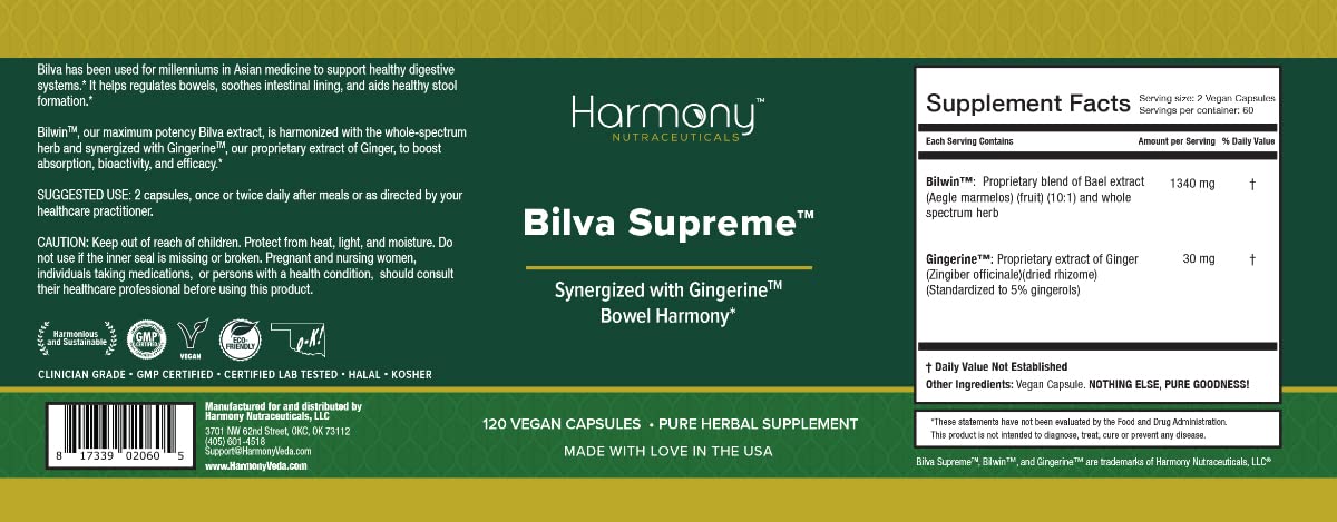 Harmony Bilva Supreme formulation by Ayurveda experts