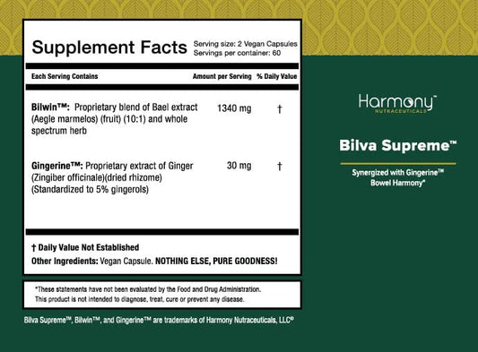 Harmony Bilva Supreme bottle pour showing convenient daily use