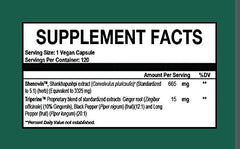 Harmony Nutraceuticals ShankhPushpi Supreme ingredient profile framed for clean, traditional Ayurveda.