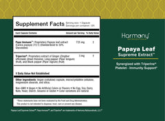 Harmony Nutraceuticals close-up of vegan capsules highlighting purity