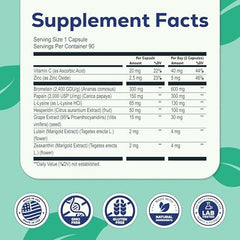 Haro Clear Starter Kit back packaging listing ingredients and usage details.