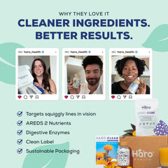 Haro Health refill pouch with 90 capsules for daily use.