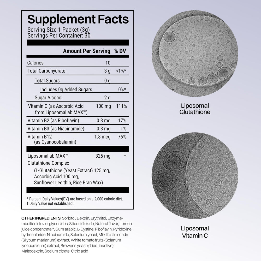 Haroutine vitamin C 100 mg per packet enhances antioxidant support.