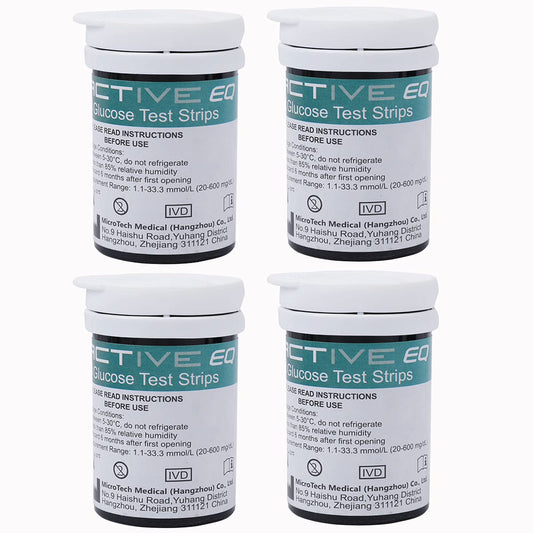 HARPIMER Exactive EQ test strips pack for glucose monitoring and accurate readings.