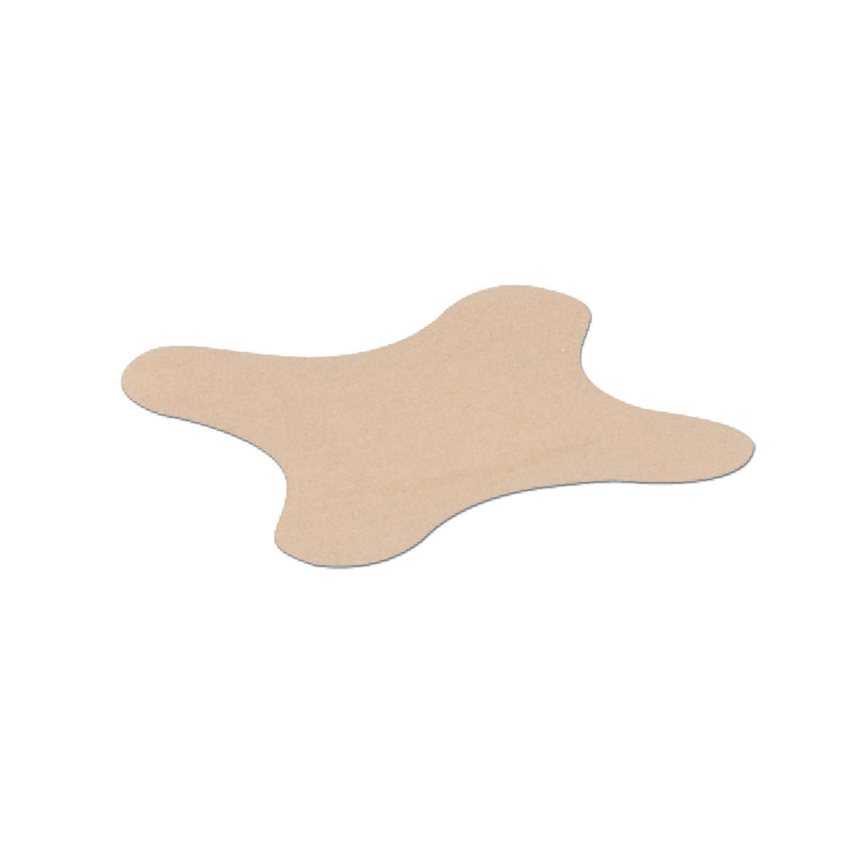 Hartmann Flex-Band tan fabric bandage wraps elbows and heels securely with a nonadherent pad