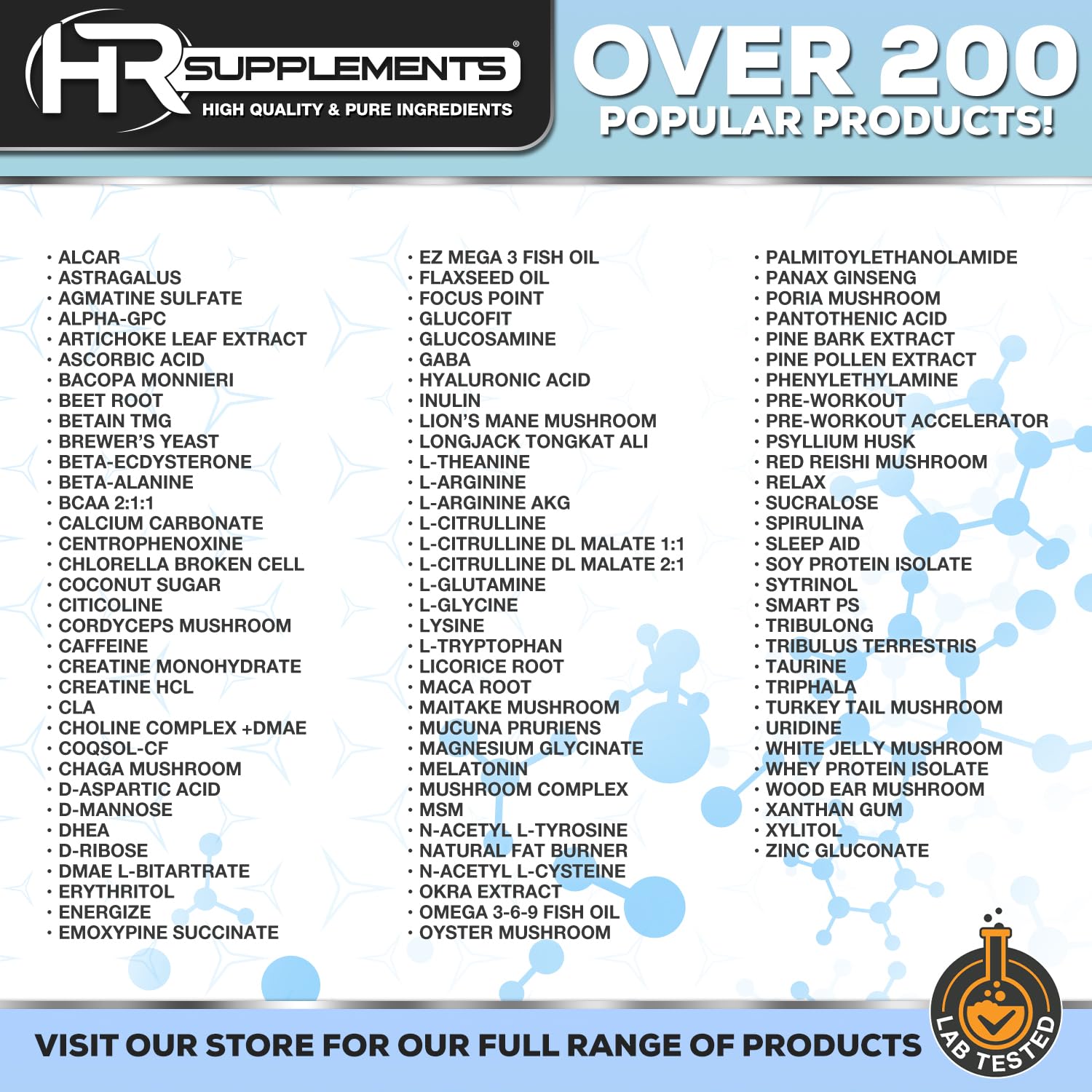 Harvest Naturals Palmitoylethanolamide powder in hand for convenient on-the-go use