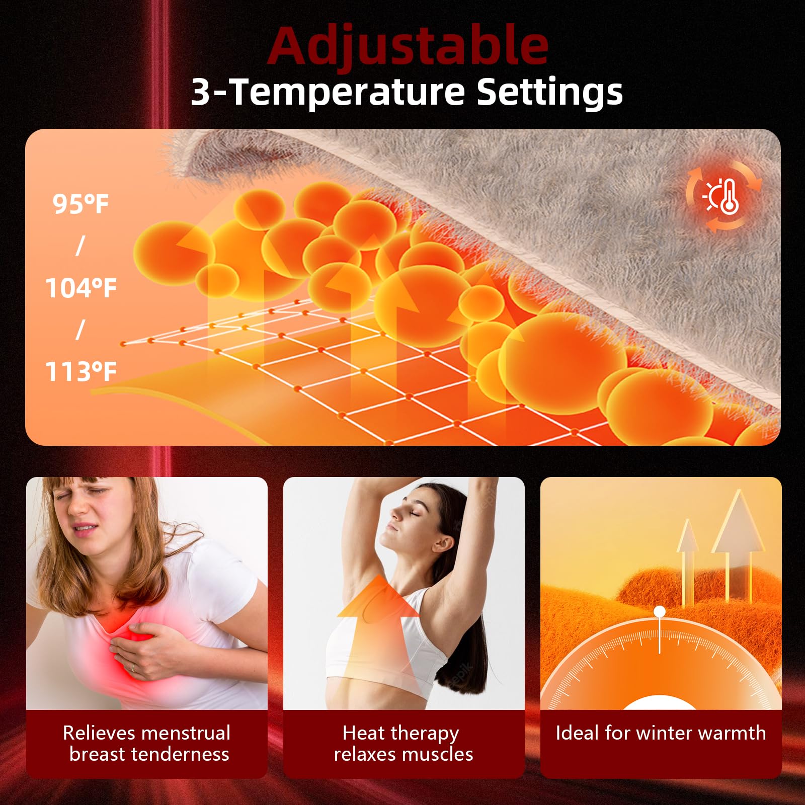 HaSoCare chest LED array illustrating deep tissue reach and microcirculation support