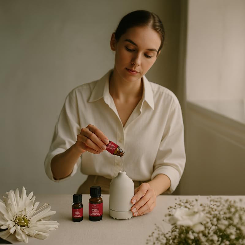 Hatoune Baccarat-inspired aroma creating luxurious lounge ambience.
