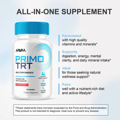 Havah Primo TRT bottle on shelf promotes convenient daily wellness