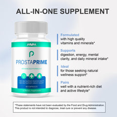 Havah ProstaPrime capsules in hand convey portability for on-the-go routine.