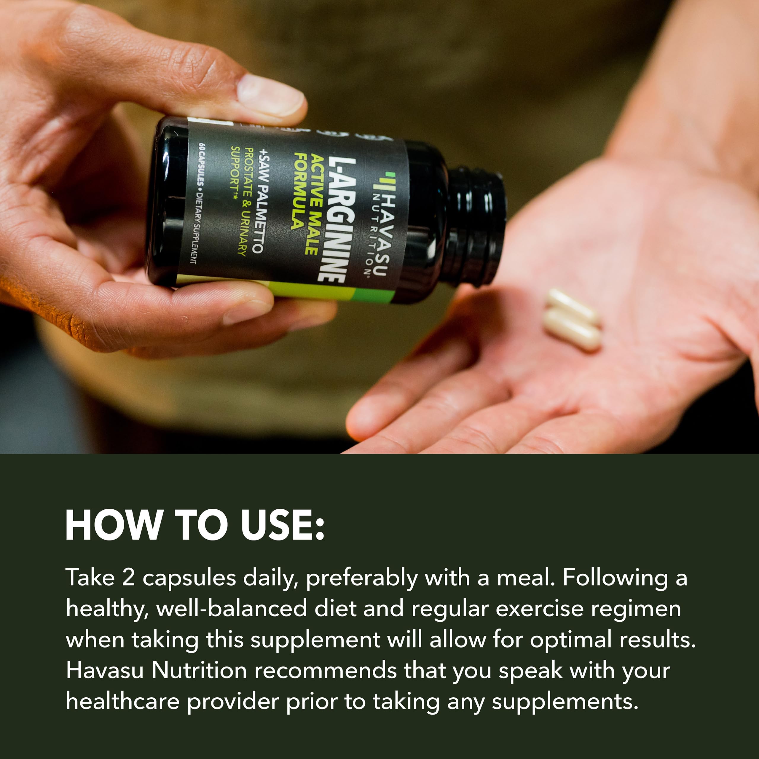 HAVASU NUTRITION 60 capsules month supply image