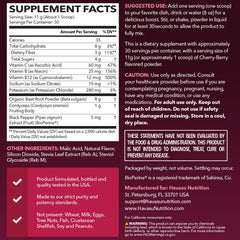 HAVASU NUTRITION beet root powder bottle close-up highlights quality standards.