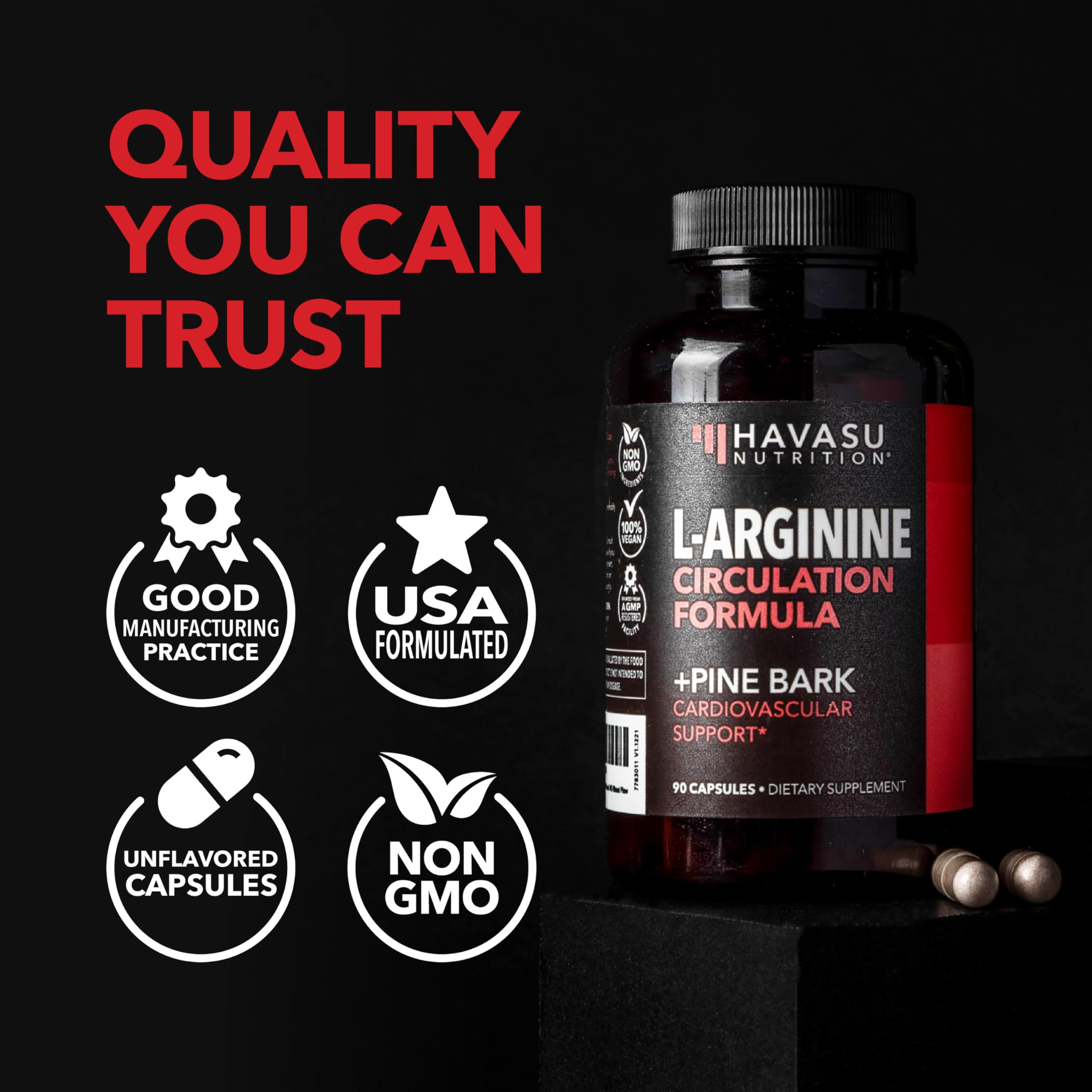 Capsules and scoop grouped together imply simple, consistent daily use