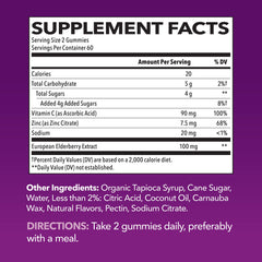 HAVASU NUTRITION elderberry gummies pack for easy daily use.